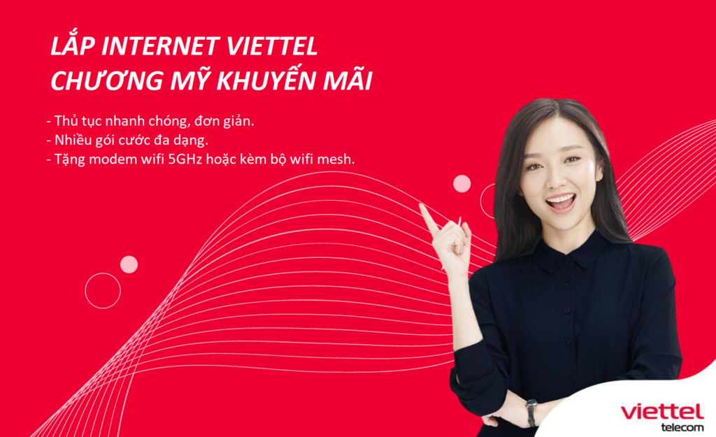Lắp internet Viettel Chương Mỹ