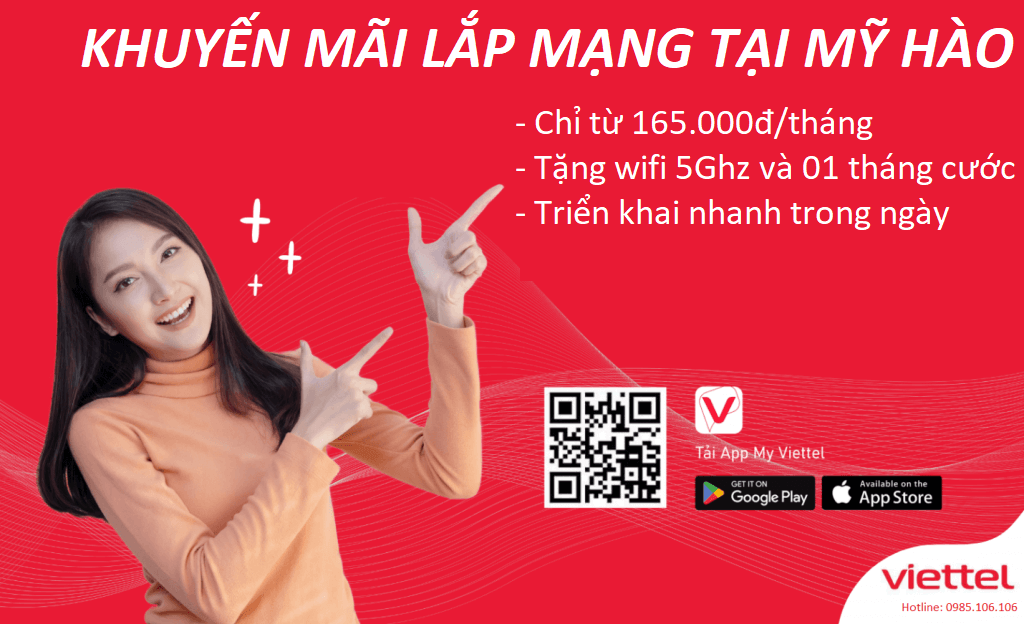 Lắp mạng Viettel tại Mỹ Hào