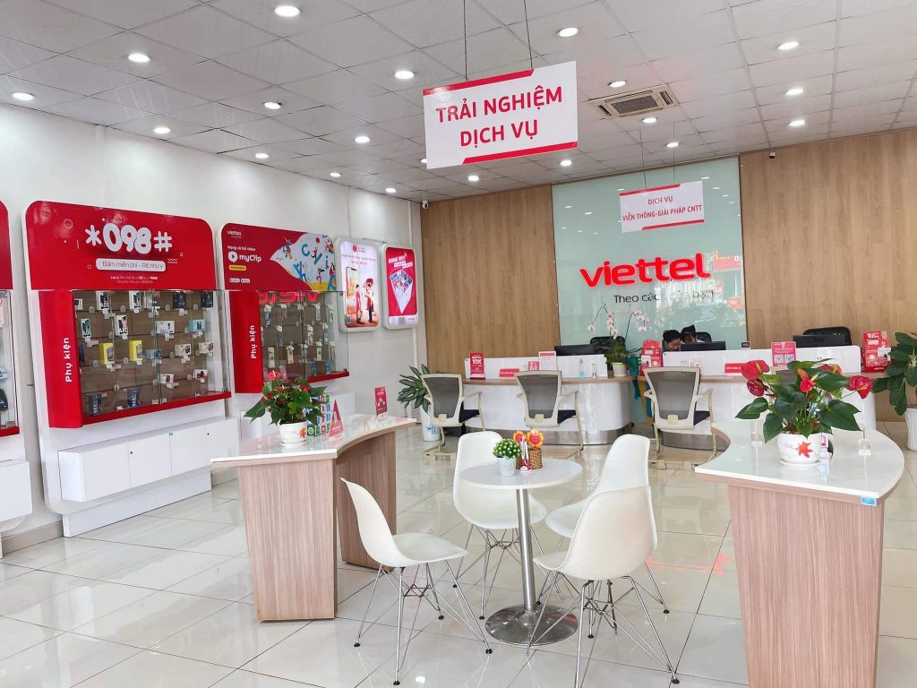 Cửa hàng Viettel tại Chơn Thành