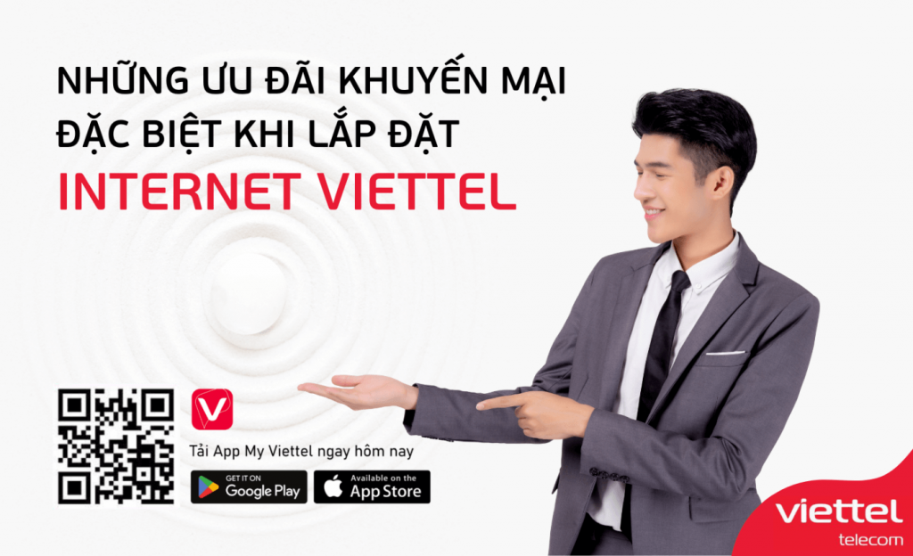Khuyến mãi hấp dẫn khi lắp internet Viettel