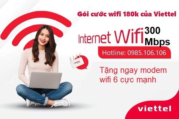Gói cước wifi 180k của Viettel phù hợp cho nhóm khách hàng nào? 1 Gói cước wifi 180k Viettel