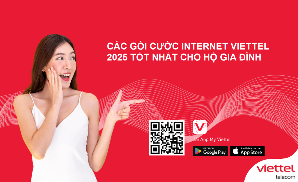 Gói cước internet Viettel 2025