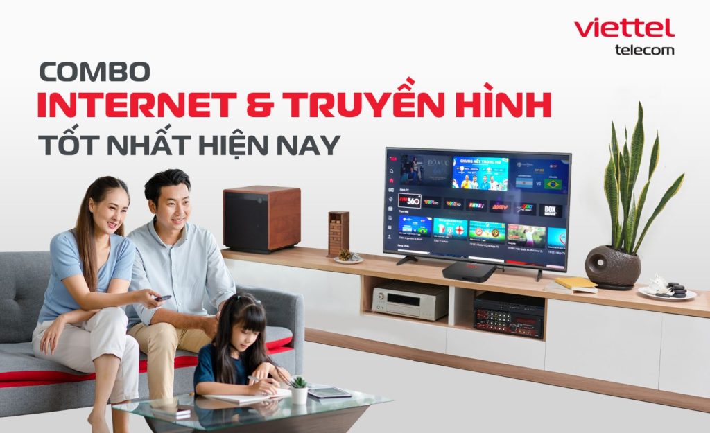 Combo internet và truyền hình TV360 Viettel