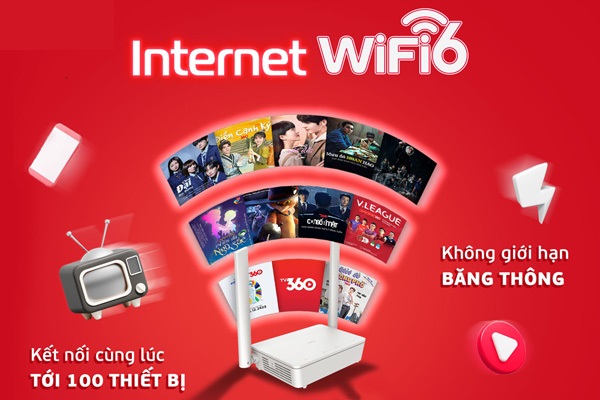 Gói cước internet wifi6 Viettel