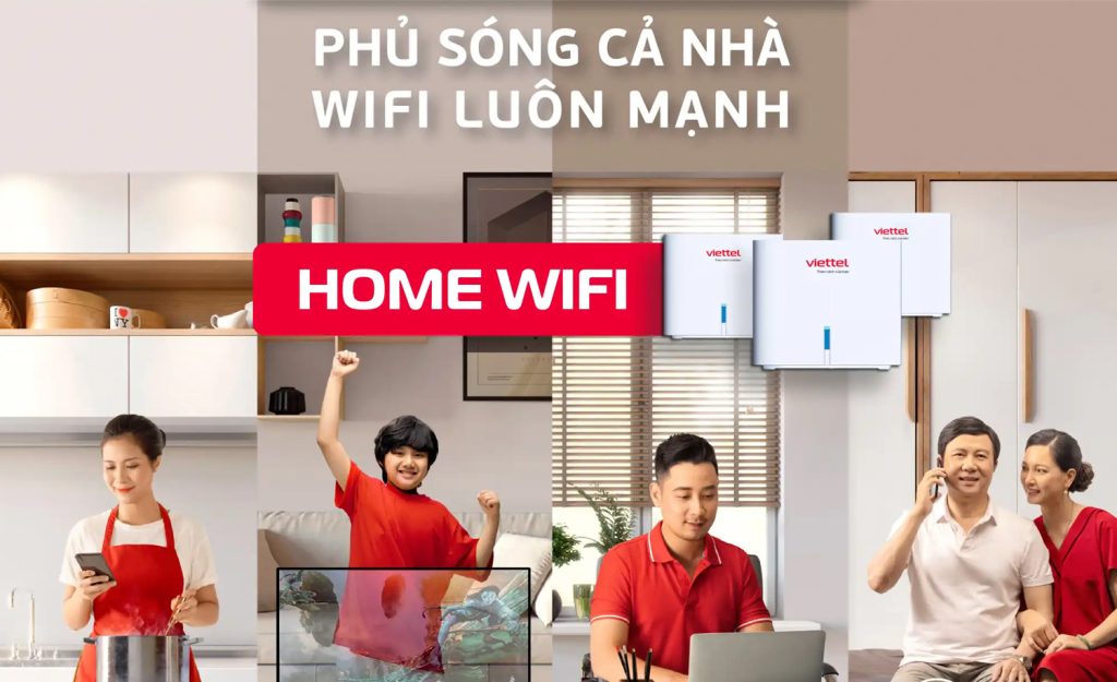 Lắp mạng Viettel Hồ Tràm chọn ngay mesh wifi
