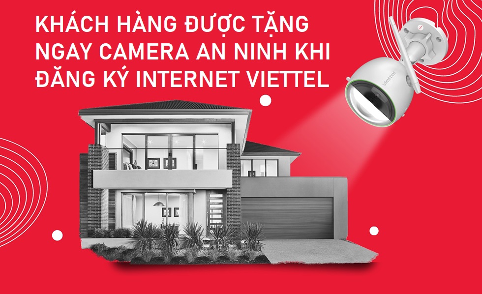 Lắp internet Viettel Ninh Bình tặng ngay camera