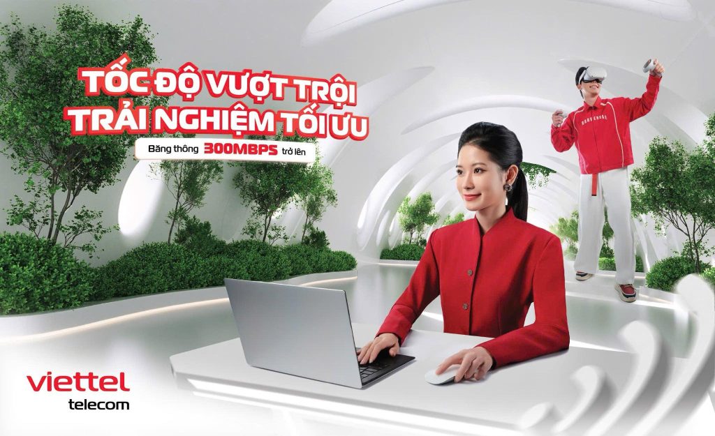 Internet Viettel tốc độ vượt trội