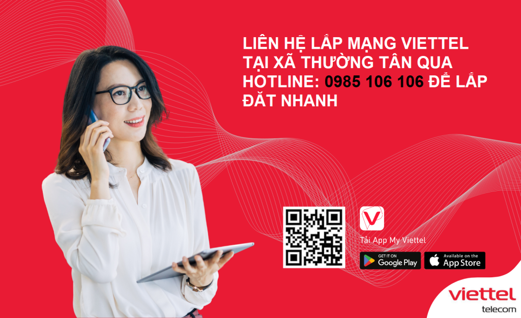 Liên hệ lắp mạng Viettel xã Thường Tân
