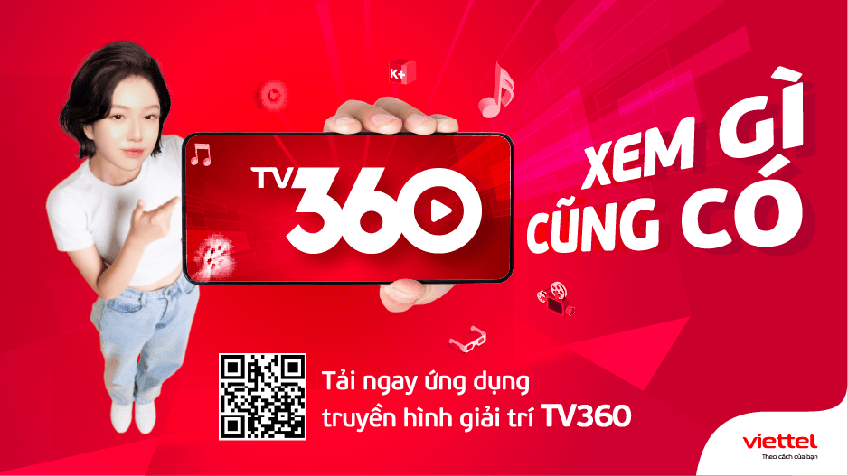 Lắp mạng Viettel xã An Nhơn Tây, TpHCM giảm giá lớn hậu sáp nhập 2025 2 TV360 Viettel xem gì cũng có