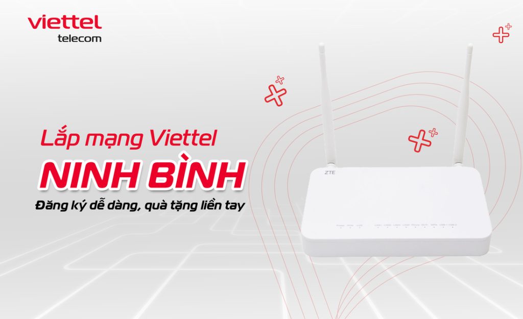 Lắp internet Viettel Ninh Bình