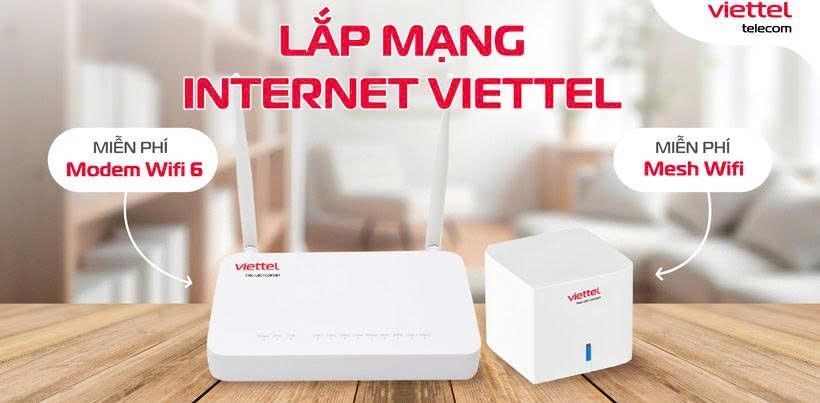 Lắp mạng Viettel xã Đông Phước (Cần Thơ) khuyến mãi lớn cho hộ gia đình 2 Lắp mạng Viettel tặng ngay wifi mesh