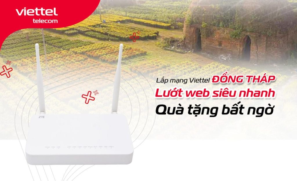 Lắp đặt wifi Viettel Đồng Tháp nhanh chóng trong ngày, nhiều ưu đãi 1 Lắp đặt wifi Viettel Đồng Tháp khuyến mãi
