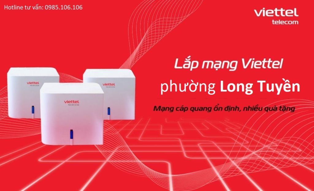 Khuyến mãi lắp mạng Viettel phường Long Tuyền